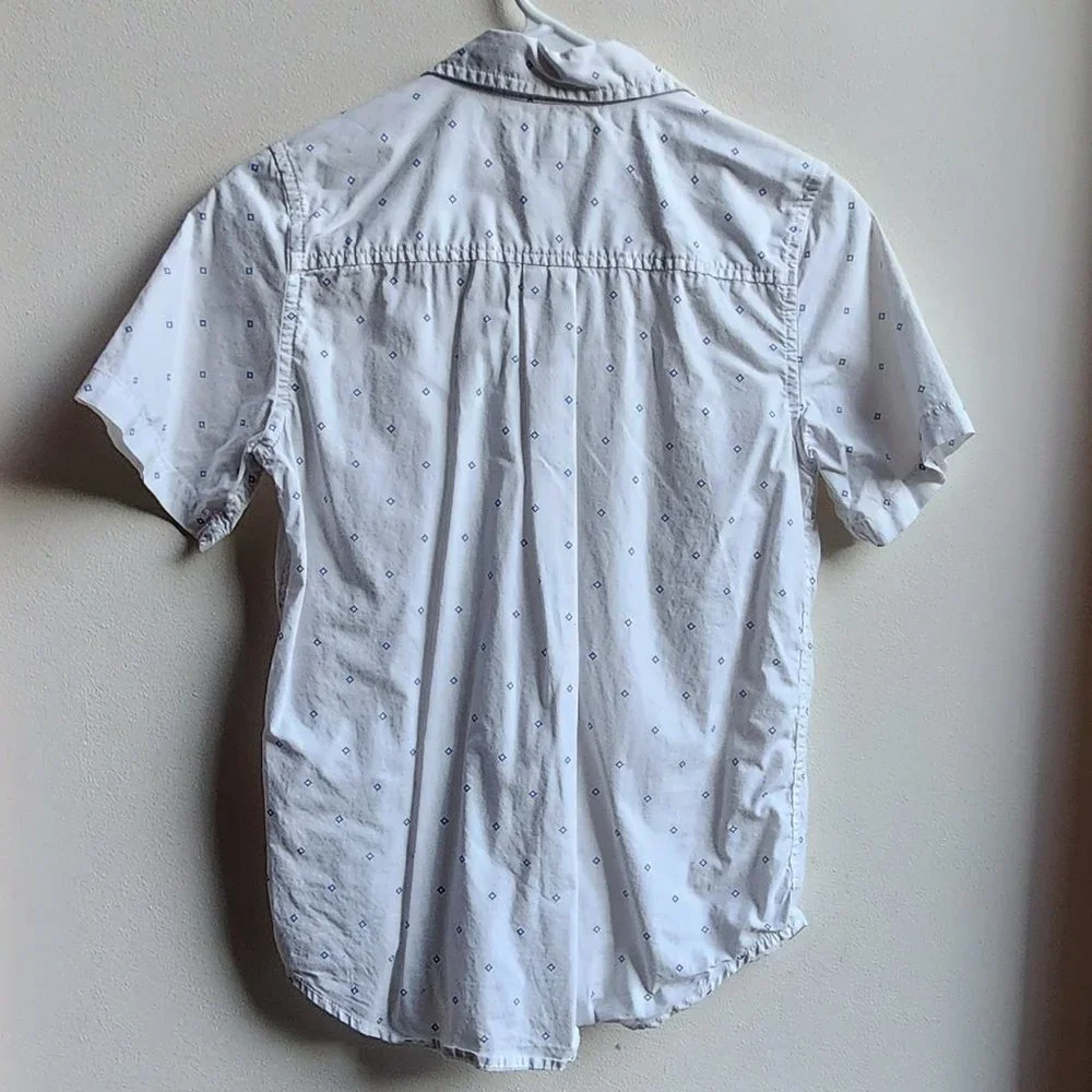 Children's Place White Button Down Shirt Size 10/12
